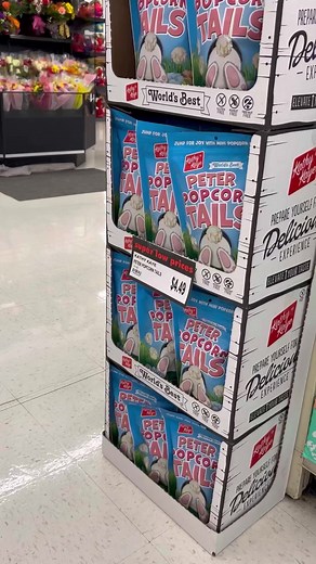 This is at our local grocery store. - Easter #crafts #diy #glowforge #cricut #dollartree #homedecor #dogs #hobbylobby #walmart #farmhouse #easter #tiertray #snowman #signs #ricepaper #decoupage #thoughtstotreasures #tiertray #signs #ricepaper #decoupage #thoughtstotreasures #t2t #biglots | Thoughts to Treasures