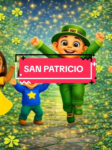 🌈🍀 ¡Hoy celebramos el Día de San Patricio bailando y aprendiendo! 💃🕺 Salta, gira y canta con Mini Ian, Luna y Nico mientras descubrimos la magia del arcoíris y la buena suerte ✨💚 👀 ¿Encontraste el trébol? 🍀 ¡Dale like si quieres buena suerte! 💬 Comenta: “🍀” si te gustó 📲 Comparte con tus amigos 🔔 Síguenos para más canciones infantiles #SanPatricio #CancionesInfantiles #AprenderJugando #stpatricksdayactivities