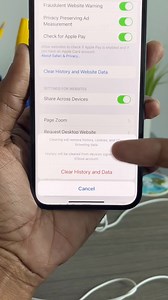 143 reactions · 30 shares | Clear your Safari Browser history in settings  #iphone #techkitchen #iphonetips #tutorial | Tech Kitchen | Facebook