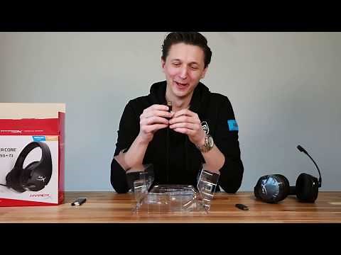 HyperX Cloud Stinger Core Wireless + 7.1 Unboxing