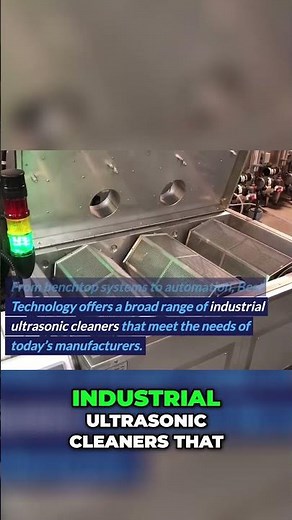 Automated Ultrasonic Cleaning: Wash, Rinse, & Dry with One Button!