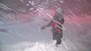 CNN reporter pummeled by snow storm | CNN