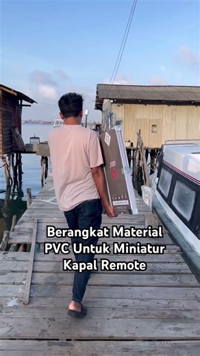 Material pvc foam board untuk kerajinan kapal remote #diyrcboat #rcboatbatam