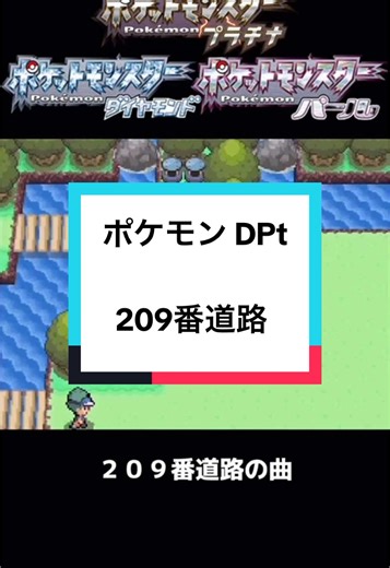 ポケモン ダイヤモンド・パール: 209番道路探索