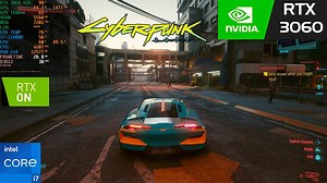 Cyberpunk 2077 Psycho Ray Tracing Settings 1080p DLSS Quality Mode | RTX 3060 Laptop