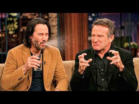 The Funniest Things Robin Williams Did In Front Of The People He Was Mocking.
