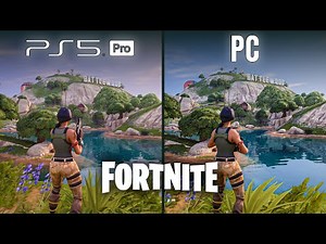 Fortnite | PS5 Pro vs PC | Graphics Comparison