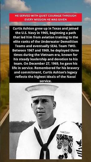 THE SERVICE AND SACRIFICE OF NAVY SEAL CURTIS ASHTON 🇺🇸