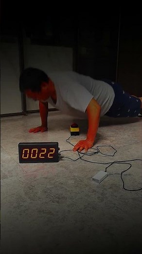 Digital Counter for Push-up enthusiast or Challenger