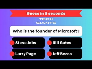 25 Tech Trivia Questions – Big Tech, Gadgets & Innovations