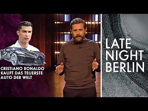 Cristiano Ronaldo kauft sich das teuerste Auto der Welt | Late Night Berlin | ProSieben