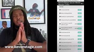 I'm not successful because I'm funny. Master Class $50 off with the code "unit". Till September 1st. https://kevonstage-social-media-master-class.teachable.com/p/standard-course-template | KevOnStage