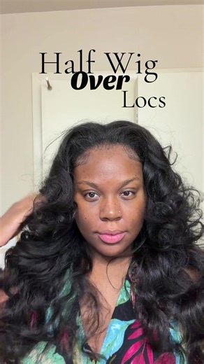 Half Wig Over Locs: Quick and Versatile Hairstyle