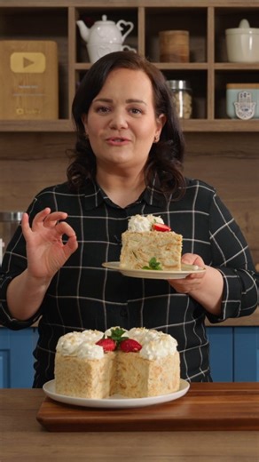 Tort cremsnit cu crema de vanilie. Cel mai simplu tort de facut acasa, o minunatie #jamilacuisine | JamilaCuisine