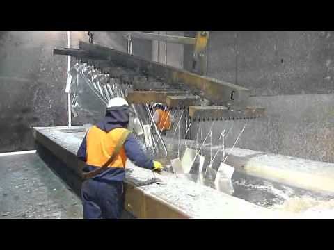 Removing Work from a Hot Dip Galvanizing Kettle