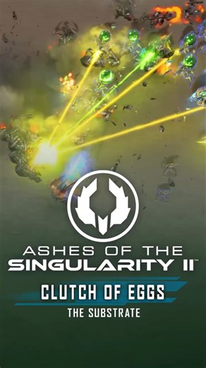 Clutch of Eggs | Ashes of the Singularity II #AshesOfTheSingularityII #Stardock #RTS #SciFi #Shorts