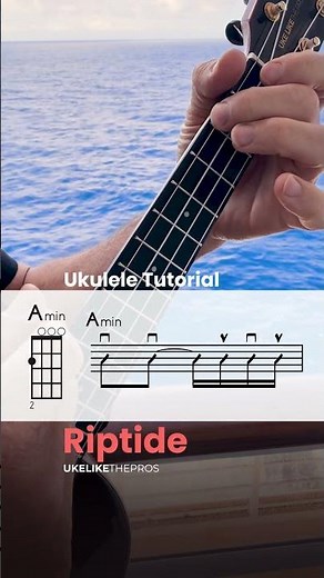 Riptide Ukulele Tutorial 🎸 5 Easy Steps (Key of C) — Vance Joy