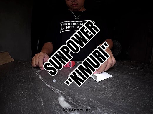 Testing the SunPower Wheels 'Kemuri' for Fingerboarding