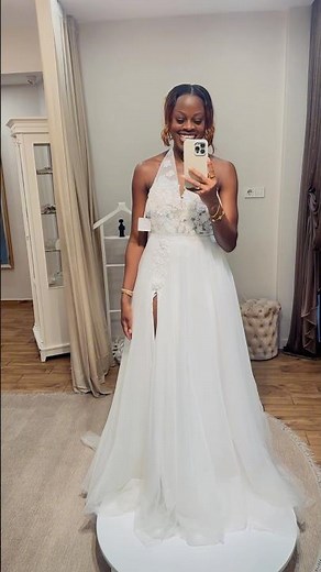 Wedding Dresses I tried in Istanbul Turkey