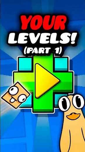 Playing Your Geometry Dash Levels! (Part 1) #geometrydash