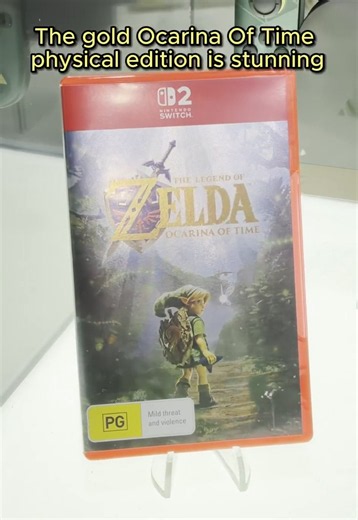 FINALLY a good look at the Zelda Ocarina of Time textured foil box art!Pre-order linksAmazon: https://t.co/cm0Tq6tet4 $10 offWalmart: https://t.co/6EyYu7ICsr #ad $10 offBest Buy: https://t.co/nQVxuRS3NCTarget: https://t.co/y2KOH9muiHNintendo: https://t.co/3bY8Kh3gpG https://t.co/TrBAhpVCnB