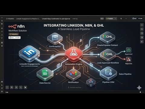 Stop Manual Outreach: Automated LinkedIn Reply Handling with n8n & GHL