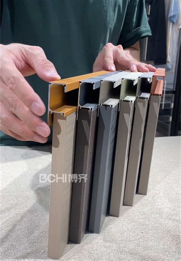 Aluminum G Profile Handle for 18mm Wood Doors | Customizable & Easy Install