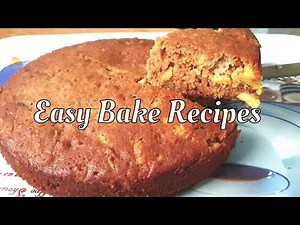 Easy Moist Carrot Bread Cake Recipe(No mixer needed)