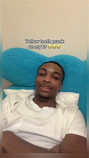 Teeth yellowing prank#usa #funny #funnyvideos