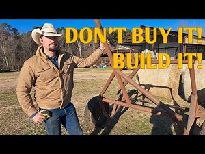 Instructions on how to build your next bale unroller.