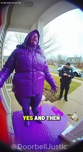 WHY AM I PURPLE?! 💜😭 Instant Karma Hit HARD#porchpirate #instantkarma #viralshorts