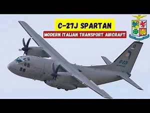 Alenia C-27J Spartan. Modern Italian transport aircraft. Military equipment