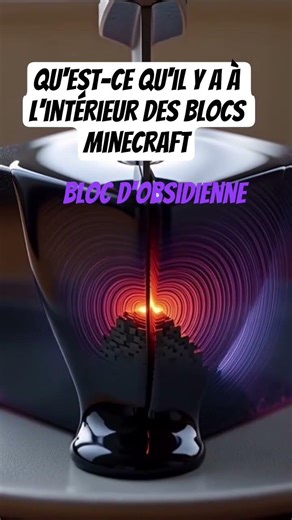 qu'est-ce qu'il y a à l'intérieur des blocs Minecraft ??? #minecraft #ia #jeux