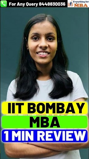 IIT Bombay 1 min review | Courses, Fees, Campus Life, Placements & Admission Process 🔥🎓
