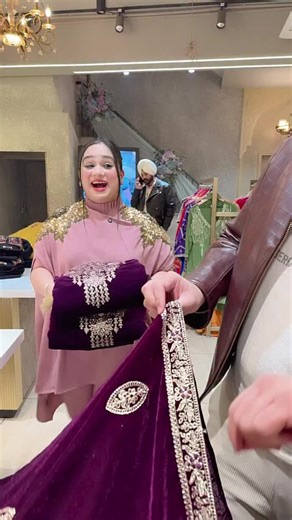 Kashmiri Suit with Embroidered Duppata - 10% Off