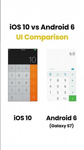 iOS 10 vs Android 6 #ios #android #os #battle #tech #comparison #smartphone #apple