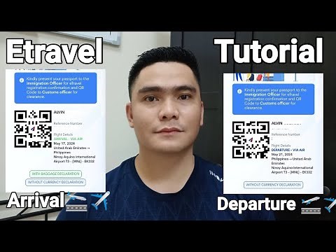 LATEST ETRAVEL ARRIVAL AND DEPARTURE CARD REGISTRATION COMPLETE TUTORIAL | BAGGAGE DECLARATION