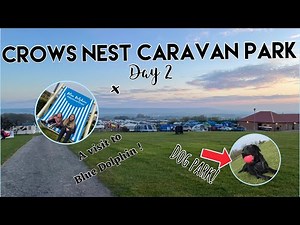 CROWS NEST CARAVAN PARK, FILEY DAY 2 VLOG + a visit to Blue Dolphin Holiday Park!