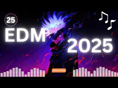 25 - EDM Music Mix ⚡ Electro Mashup 2025 🎧 Workout Music ⚔️ Gaming Music 💣 Bass Boost Power Up Music