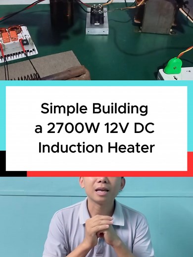 2700W 12V DC Induction Heater Explained