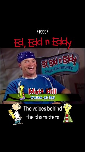 The voices behind “Ed, Edd n Eddy.” First aired on Cartoon Network in 1999. . . . . . . . . . . . . . . . . #ededdneddy #cartoonnetwork #voiceactor #90s #90skid #90sbaby #90saesthetic #90sthrowback #throwback #nostalgia #childhood #nostalgic #childhoodmemory #kidstv #retro #memoryunlocked #90stv #80sbaby #80skid #a90slife