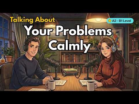 Daily English Conversation Practice | How to Talk About Your Problems Calmly