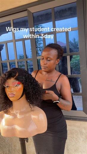 Wigs Created by My Student in Just 3 Days