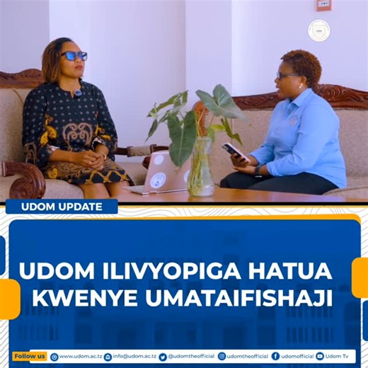The University of Dodoma on Instagram: "Umataifishaji!"