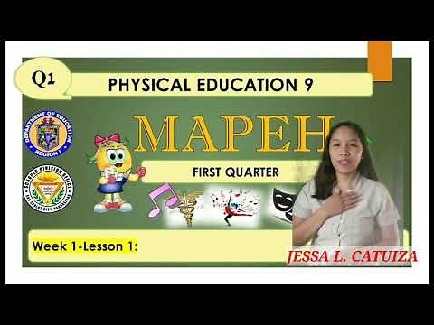 GRADE 9 MAPEH - PE Q1 WEEK 1