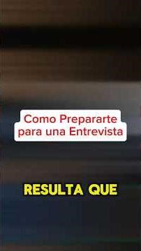 El Modelo STAR para tus entrevistas! #empleo #trabajo #consejoslaborales