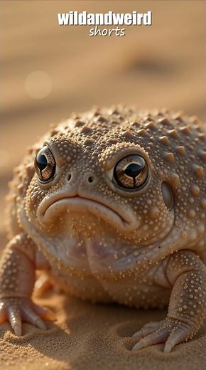 This Frog sounds like a SQUEAKY TOY! 😂🐸 (Desert Rain Frog)