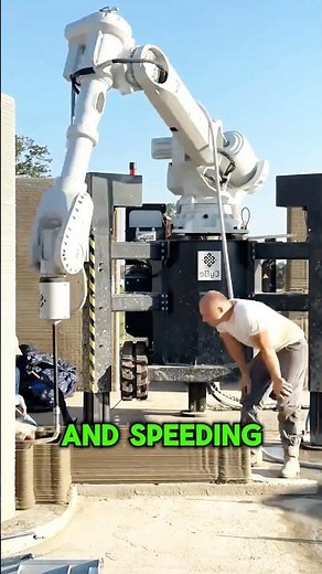 He 3D Printed a Full House — For Half the Cost and Time! #3dprinting #construction #shorts