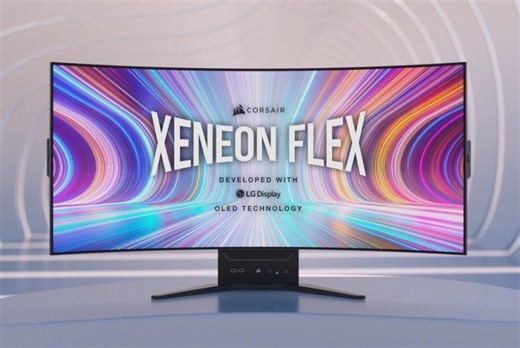 Corsair Xeneon Flex bendable gaming monitor with 240Hz OLED panel up for pre-order - Gizmochina