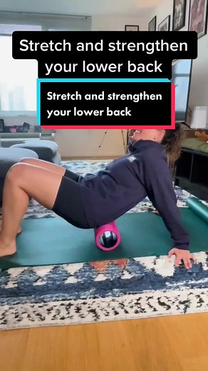 How to stretch and strengthen your lower back. #stretching #fitness #fitnesstips #fitnessmotivation #backstretch #backstretches #backstretchexercise #recovery #selfcare #webmd